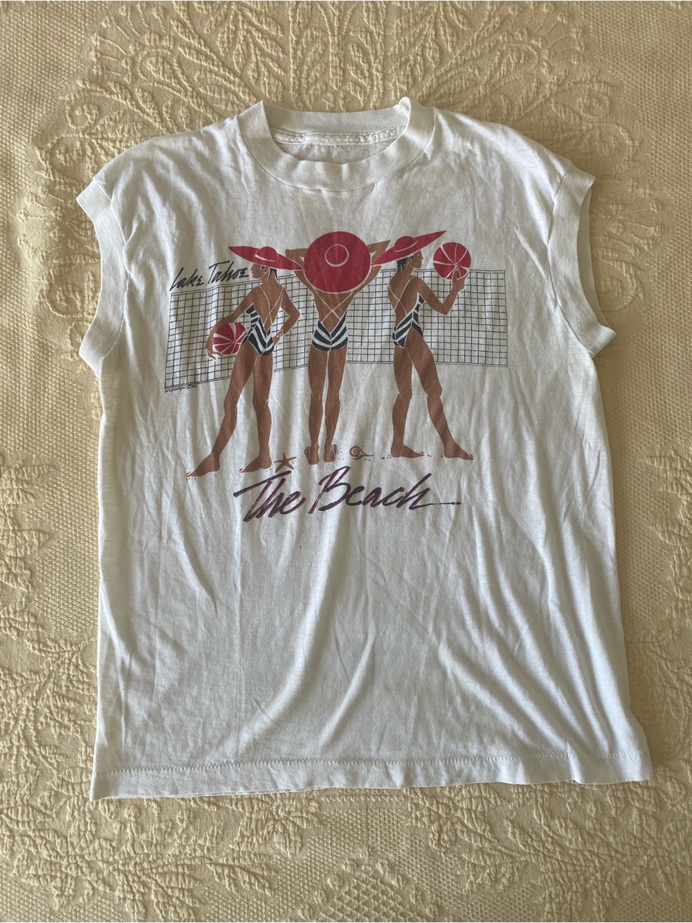 Vintage 80s Lake Tahoe tank